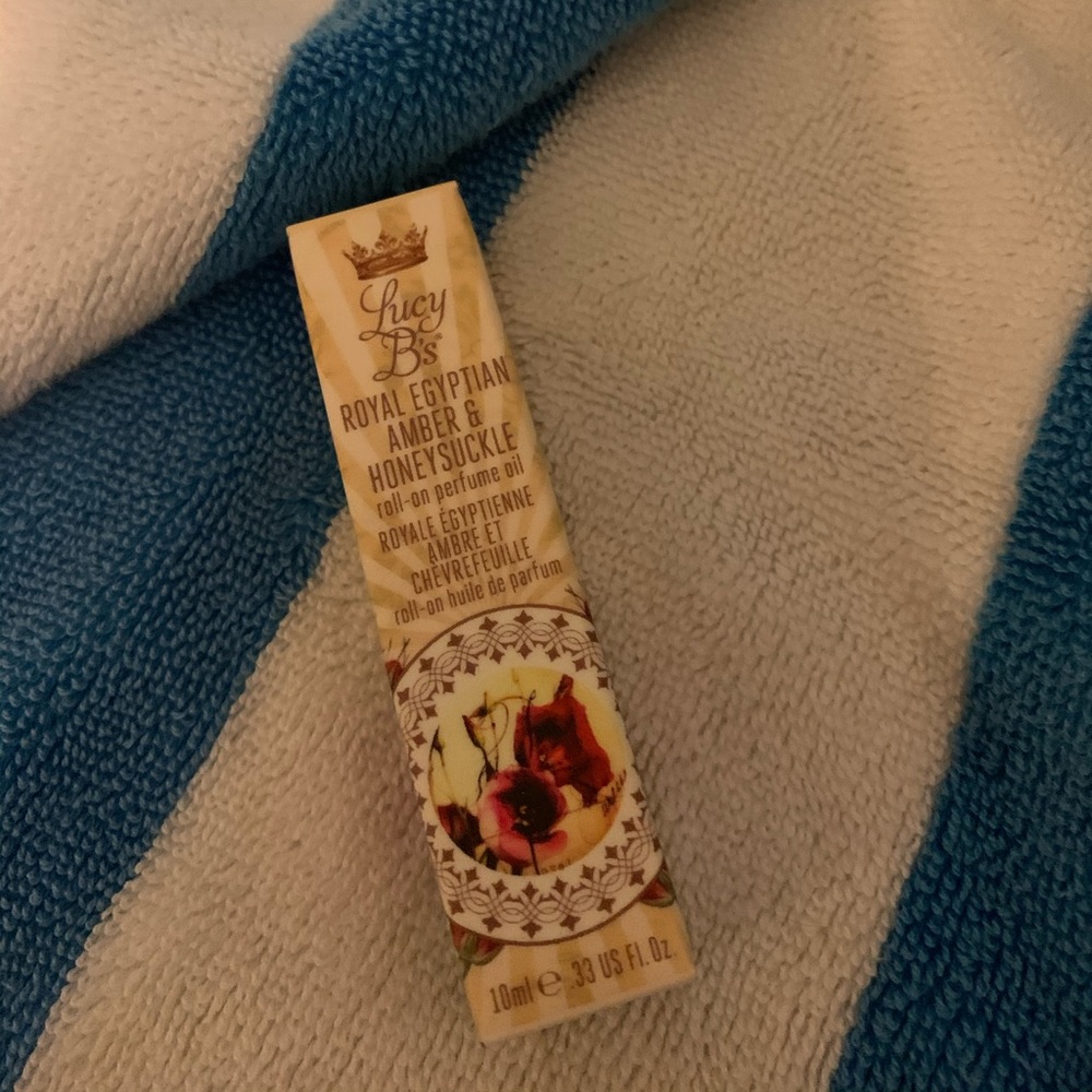 Lucy B's Roll-On Scented Oil Amber & Honeysuckle